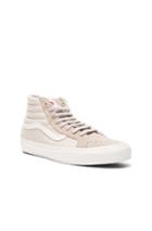 Vans Vault Og Canvas Sk8-hi Lx In Gray