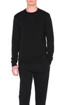 Maison Margiela Cotton Sweatshirt In Black