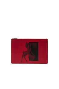 Givenchy Large Bambi Pouch In Red