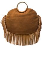 Saint Laurent Serpant Bracelet Tote In Brown