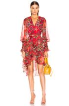 Alexis Sidony Dress In Floral,red