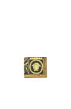 Versace Archive Frames Printed Bi-fold Wallet In Black,yellow,floral