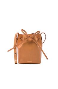 Mansur Gavriel Mini Mini Bucket Bag In Neutrals
