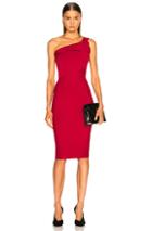 Roland Mouret Hepburn Knit Dress In Red