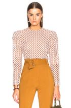 Brock Collection Babette Blouse In Abstract,neutral