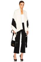 Rag & Bone Britton Cape In Neutrals,geometric Print