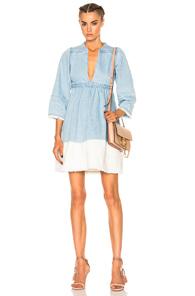Ulla Johnson Alina Dress In Blue,white