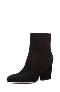Alexander Wang Sunniva Suede Booties In Black