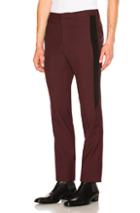 Givenchy Side Band Trousers In Red