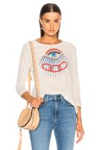 Raquel Allegra Baseball Tee In White