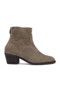 Elysewalker Los Angeles Lauren Sport Suede Boots In Gray