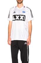 Adidas Football Copa 70a Track Jersey In Stripes,white