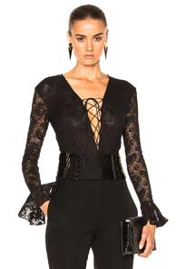 Houghton Viola Bodysuit In Black