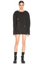 Kanye West X Adidas Originals Destroyed Sweater In Gray