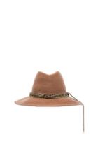 Maison Michel Kate Double Chain Hat In Neutrals