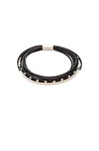 Givenchy Leather & Metal Choker In Black