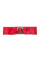 Rixo Zoe Belt In Red