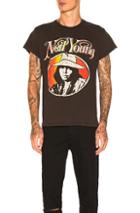 Madeworn Neil Young Tee In Black