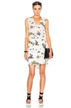 A.l.c. Hadley Dress In White,floral