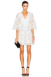Alexis Webb Dress In White