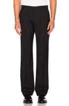 Lanvin One Pleat Pant In Black