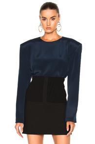 Tibi Tess Top In Blue