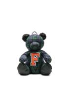 Fenty By Puma Mascot Bear Backpack In Blue,checkered & Plaid