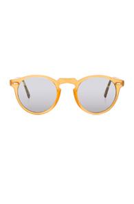 Oliver Peoples Gregory Peck Limited Edition Sunglasses In Brown