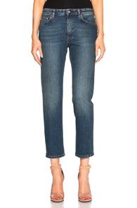 Acne Studios Row Straight In Blue