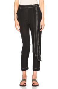 Juan Carlos Obando Summer Tonka Trouser Pants In Black