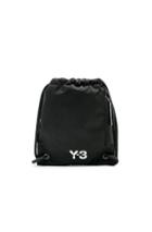 Y-3 Yohji Yamamoto Mini Gym Bag In Black