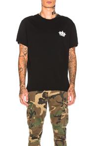 Amiri Five Star Tee In Black
