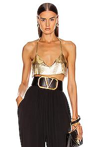 Fannie Schiavoni Lily Top In Metallic