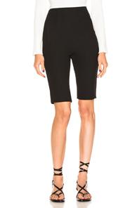 Tibi Anson Biker Short In Black