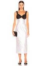 Rasario Front Bow Dress In Black,white