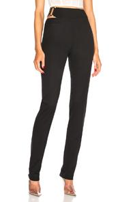 Helmut Lang X Shayne Oliver Elastic Strap Trouser Pant In Black