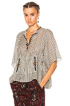 Isabel Marant Etoile Joy Striped Shirt In Stripes