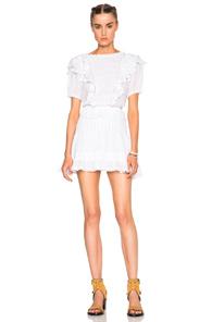 Isabel Marant Etoile Naoko Alice Items Dress In White
