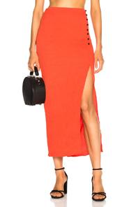 Flagpole Noah Skirt In Orange