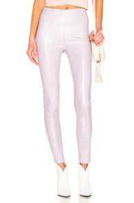 Sprwmn High Waist Ankle Legging In Purple