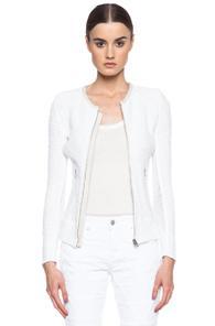 Iro Amiya Cotton-blend Jacket In White
