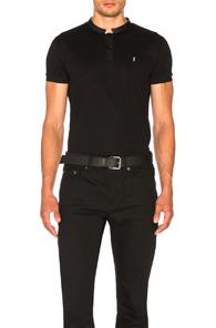 Saint Laurent Polo In Black