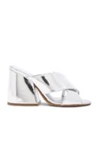 Maison Margiela Mules In Metallics