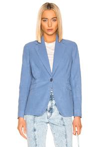 Acne Studios Janice Suit Jacket In Blue