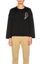 Visvim French Jumbo Crewneck In Black