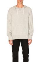 Maison Margiela Oversize Hoodie In Gray