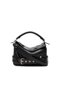Loewe Puzzle Biker Bag In Black