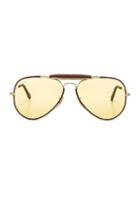 Ray-ban Aviator Craft Sunglasses In Brown