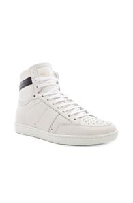 Saint Laurent Sl/10h Signature Court Classic In White