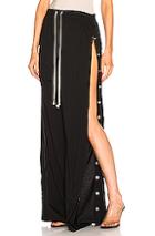 Drkshdw By Rick Owens Easy Pushers Pant In Black